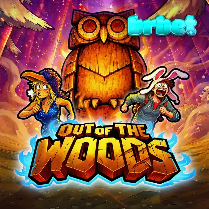 Cenário sombrio e gótico da floresta no slot Out Of The Woods